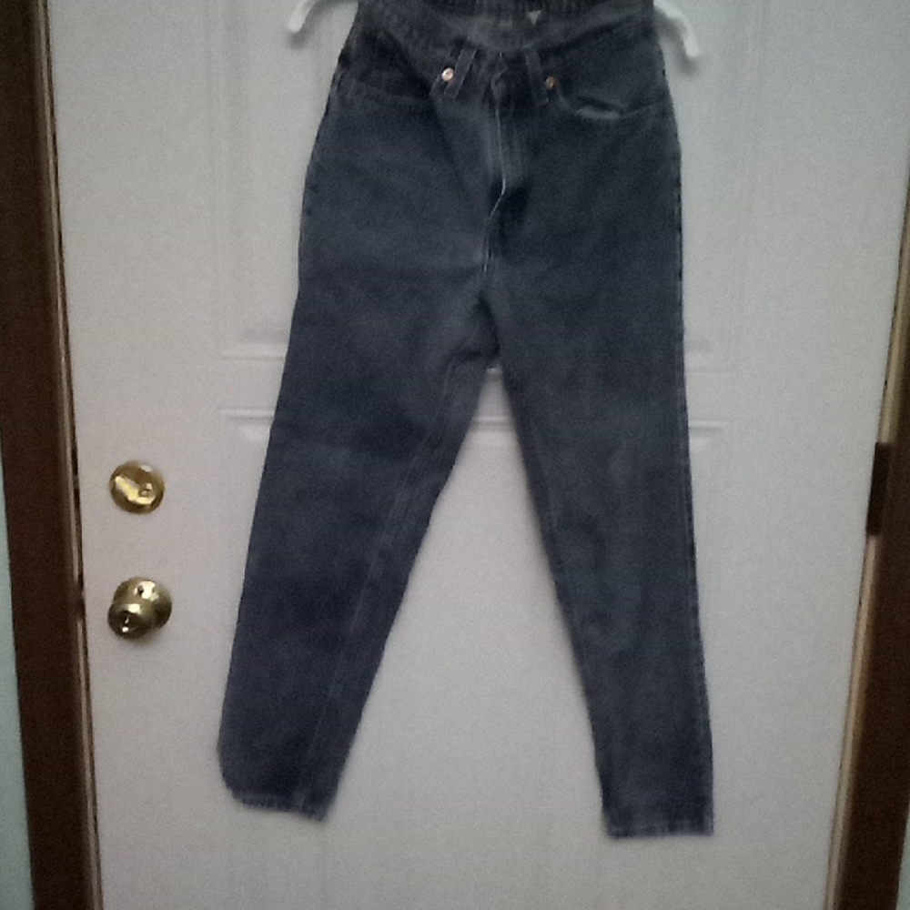 Levi's Women's 521 Straight Leg Jeans in Dark Blue